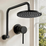 Cefito 9'' Rain Overhead Swivel Shower Head with Wall Bathroom Mixer | darrahopens.com.au Premium AU Stock