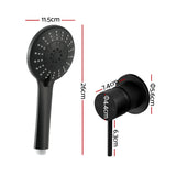 Cefito 4.5" Handheld Shower Head Round with Wall Bathroom Mixer | darrahopens.com.au Premium AU Stock