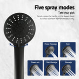 Cefito 4.5" Handheld Shower Head Round with Wall Bathroom Mixer | darrahopens.com.au Premium AU Stock