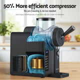 Deavnti 2L Slushie Machine Ice Cream Maker Frozen Smoothies Milkshakes Black