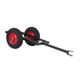Giantz 150kg ATV Garden Trailer Weed Sprayer Tow Behind Cart Ride on Mower Attachment Black In Australia - Darrahopens