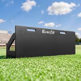 Everfit Soccer Rebounder Board 100x40cm Football Rebound Wall with 2 Angles