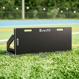 Everfit Soccer Rebounder Board 100x40cm Football Rebound Wall with 2 Angles