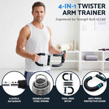 Everfit Twister Arm Exerciser 60-90lb Adjustable Chest Workout Equipment Home Gym Fitness In Australia - Darrahopens