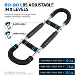 Everfit Twister Arm Exerciser 60-90lb Adjustable Chest Workout Equipment Home Gym Fitness In Australia - Darrahopens