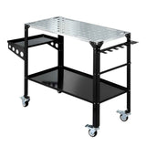 Giantz Welding Table Cart with Tool Storage 130KG Capacity Mobile Workstation