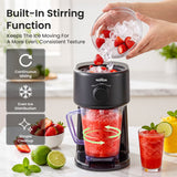 NORDA 1.1L Slushie Machine Shaved Ice Maker 3 Texture Levels Black In Australia - Darrahopens