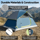 Weisshorn 2 Person Camping Dome Tent Lightweight Waterproof Outdoor Hiking