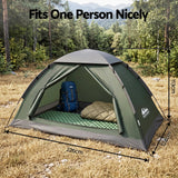 Weisshorn 1 Person Camping Tent Waterproof Hiking Vestibule Porch