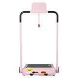 Everfit Treadmill Electric Walking Pad with Incline Foldable for Home Gym Pink