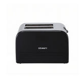 Devanti 2-Slice Toaster, LED Display 3.5cm Wide Slots 6 Browning Levels