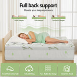 Giselle Mattress Topper 11cm Pillowtop toppers Bamboo Double