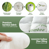 Giselle Mattress Topper 5cm Pillowtop toppers Bamboo Single