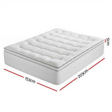 Giselle Bedding Queen Mattress Topper 5cm Coral Fleece