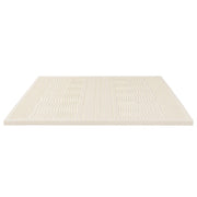 Giselle Bedding Double Latex Mattress Topper 7-Zone Natural Latex Core Breathable 5cm