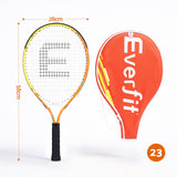 Everfit 23 Inch Tennis Racket Lightweight 200g for Adult and Junior Players Orange In Australia - Darrahopens