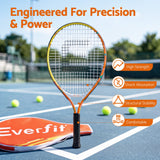 Everfit 23 Inch Tennis Racket Lightweight 200g for Adult and Junior Players Orange In Australia - Darrahopens