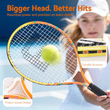 Everfit 23 Inch Tennis Racket Lightweight 200g for Adult and Junior Players Orange In Australia - Darrahopens