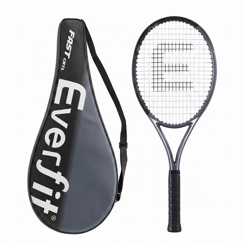 Everfit 27 Inch Tennis Racket Lightweight Racquet for Beginner Adult Players Black In Australia - Darrahopens