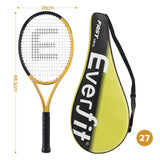 Everfit 27 Inch Tennis Racket Lightweight Racquet for Beginner Adult Players In Australia - Darrahopens