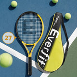 Everfit 27 Inch Tennis Racket Lightweight Racquet for Beginner Adult Players
