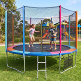 Everfit 14FT Kids Trampoline Rebounder with Enclosure Net Storage Bag In Australia - Darrahopens