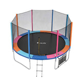 Everfit 14FT Kids Trampoline Rebounder with Enclosure Net Storage Bag In Australia - Darrahopens