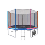 Everfit 14FT Kids Trampoline Rebounder with Enclosure Net Storage Bag In Australia - Darrahopens