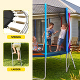 Everfit 16FT Kids Trampoline Rebounder with Enclosure Net Storage Bag In Australia - Darrahopens