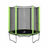 Everfit 6FT Kids Trampoline Round Rebounder with Enclosure Net Green In Australia - Darrahopens