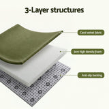 Artiss Tatami Mat Floor Mattress 3cm Thick Futon Mattresses Mellow Mat Rugs Living Room Green In Australia - Darrahopens