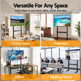 Artiss Universal Floor TV Stand for 32-100 Inch Screens Heavy Duty 40kg Capacity