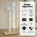 Artiss TV Stand 24-55" Swivel Height Adjustable Floor Mount for TVs