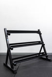 4 Pairs Hex Dumbbells PLUS Dumbbell Rack (100 kg | 5kg-20kg | 1.1m 3-tier Rack)