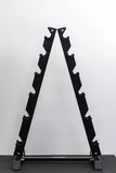 4 Pairs Hex Dumbbells PLUS Dumbbell Rack (100 kg | 5kg-20kg | A-shaped Rack)
