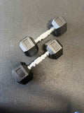 7 Pairs Hex Dumbbells PLUS Dumbbell Rack (175 kg | 5kg-20kg | 1.1m 3-tier Rack)