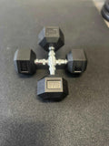 7 Pairs Hex Dumbbells PLUS Dumbbell Rack (175 kg | 5kg-20kg | 1.1m 3-tier Rack)