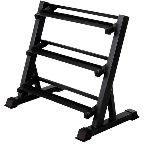 Three-Tier Dumbbell Rack (110 cm Wide)