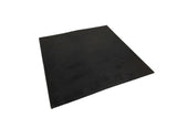 Rubber Gym Mats - Plain Black (15mmx1mx1m)