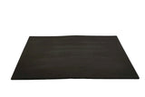 Rubber Gym Mats - Plain Black (15mmx1mx1m)