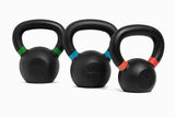 Cast Iron Vinyl Kettlebells (Colour-Marked) 11 Kg