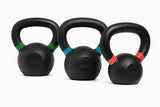 Cast Iron Vinyl Kettlebells (Colour-Marked) 16 Kg