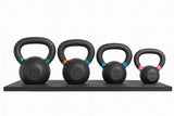 Cast Iron Vinyl Kettlebells (Colour-Marked) 8 Kg
