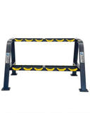 2-Tier Round Dumbbell Rack(Fits 6 pairs of Round Dumbbells)