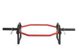 Olympic Shrug Deadlift Bar - Red/Black