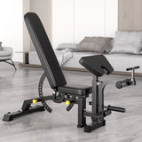 SmartFit C1 Max Multi Functional Cable Crossover Station 130kgs Pin Loaded  Machine + Multi Func Bench+7Ft Olympic Barbell + 100kgs Weights