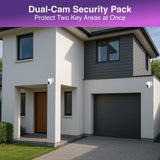 Connect SmartHome 2K Outdoor Camera 2 Pack