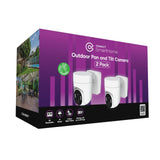 Connect SmartHome 2K Outdoor Camera 2 Pack