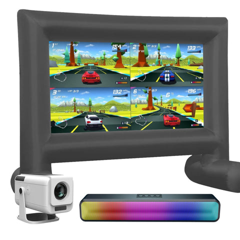 Laser Precision Outdoor Gaming Projector Bundle In Australia - Darrahopens