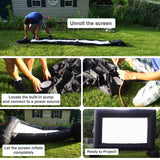 Laser Precision Outdoor Gaming Projector Bundle